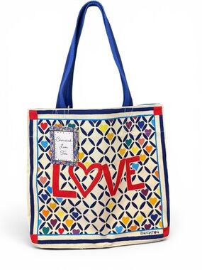 NWT Brighton Cherished Love Colorful Fun Double Handle Tote Bag